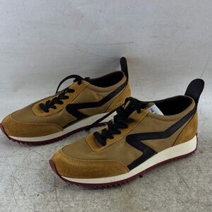 Rag & Bone Tan & Black Retro Runner Sneakers